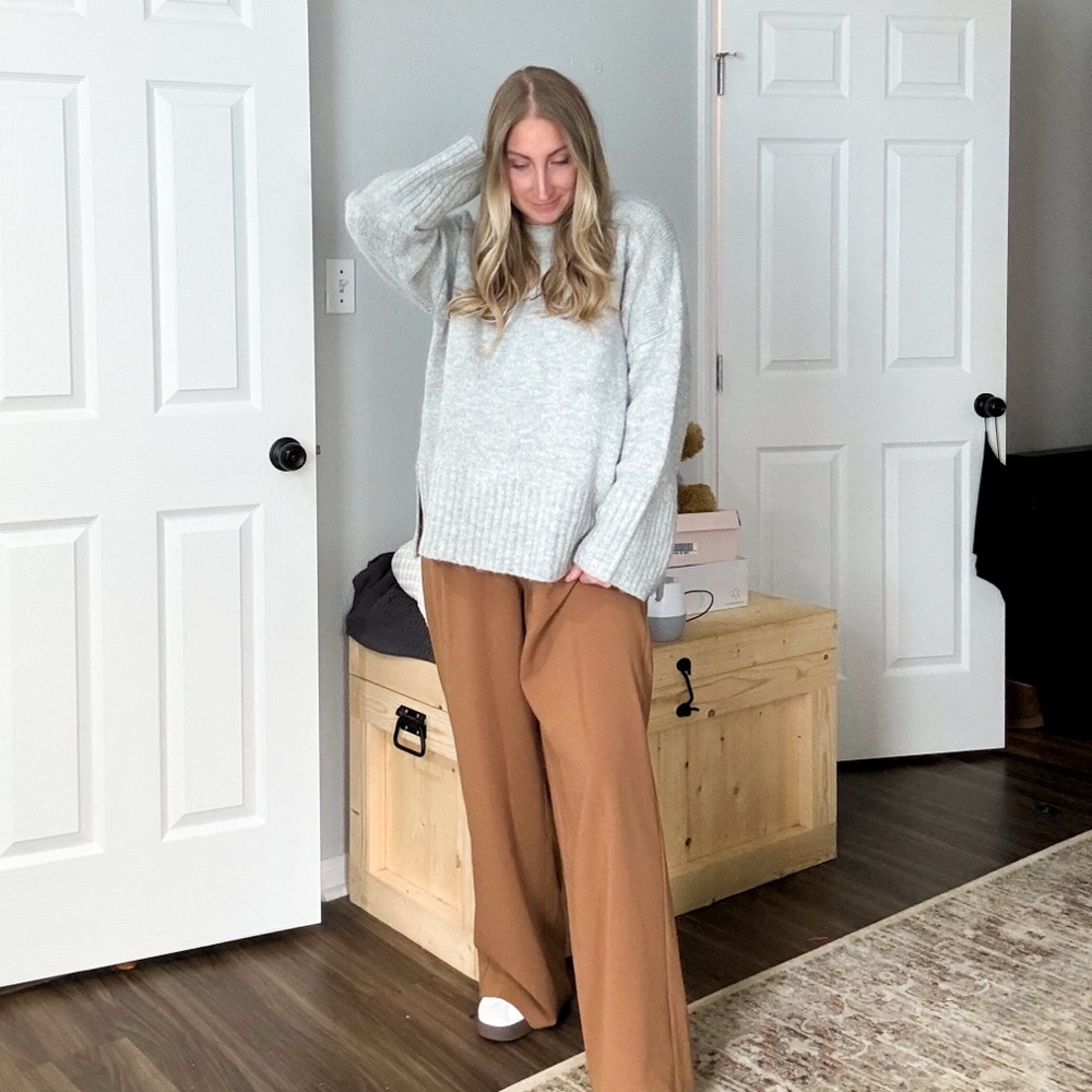 Abercrombie & Fitch Brown Sloan Trousers
